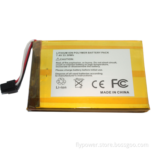 Li-ion Polymer Battery 7.4V 4500mAh Rechageable Battery Pack